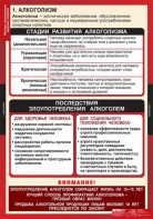 Комплект таблиц. ОБЖ. Факторы, разрушающие здоровье человека. - fgospostavki.ru - Рыбинск