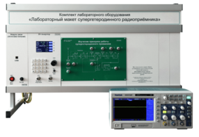 Комплект лабораторного оборудования «Лабораторный макет супергетеродинного радиоприёмника»  - fgospostavki.ru - Рыбинск