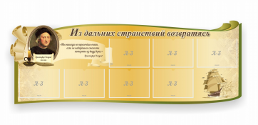 Стенд резной "Из дальних странствий возвратясь" - fgospostavki.ru - Рыбинск