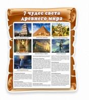 Стенд "Семь чудес света" - fgospostavki.ru - Рыбинск