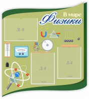 Стенд "В мире физики" - fgospostavki.ru - Рыбинск
