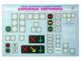 Базовый комплект светового оборудования "Дорожные светофоры" с сенсорным беспроводным пультом дистанционного управления - fgospostavki.ru - Рыбинск