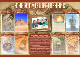 Стенд "Юный путешественник" - fgospostavki.ru - Рыбинск