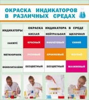 Стенд "Окраска индикаторов в различных средах" - fgospostavki.ru - Рыбинск
