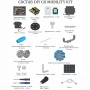 Robo kit DIYGO Мобильный робот с колесами всенаправленного движения - fgospostavki.ru - Рыбинск